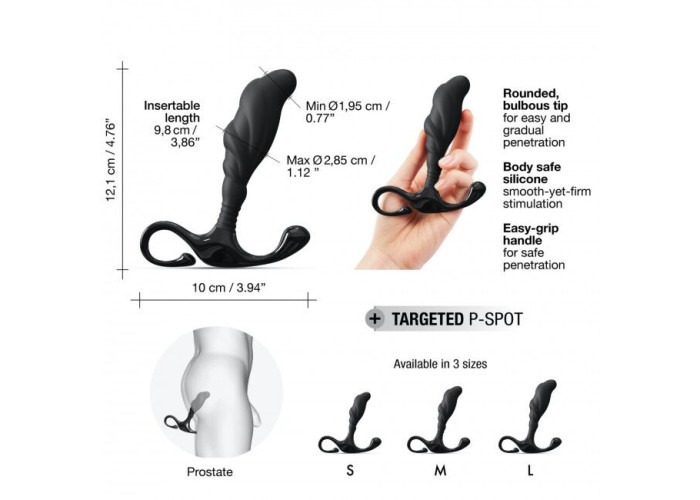 Ручний ергономічний масажер простати Dorcel Expert P size L Ручний ергономічний масажер простати Dorcel Expert P size L