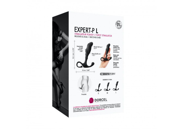Ручний ергономічний масажер простати Dorcel Expert P size L Ручний ергономічний масажер простати Dorcel Expert P size L