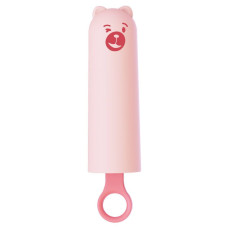 Вібратор CuteVibe Teddy Pink (Black Dildo), реалістичний вібратор під виглядом морозива Вібратор CuteVibe Teddy Pink (Black Dildo), реалістичний вібратор під виглядом морозива