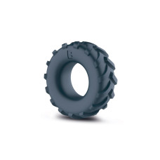 Ерекційне кільце-шина Boners Tire Cock Ring – Grey, внутрішній діаметр 2,5 см