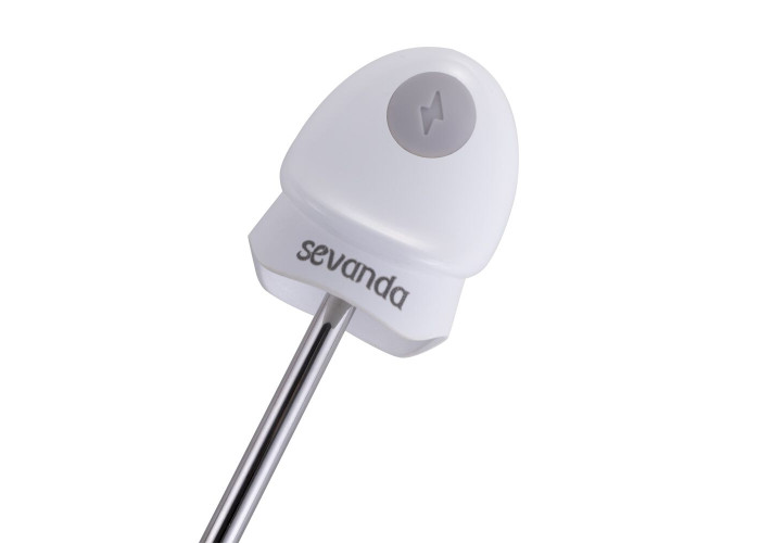 Уретральний зонд LOCKINK SEVANDA Vibrating & E-stim Metal Urethral Sounding - White Уретральний зонд LOCKINK SEVANDA Vibrating & E-stim Metal Urethral Sounding - White