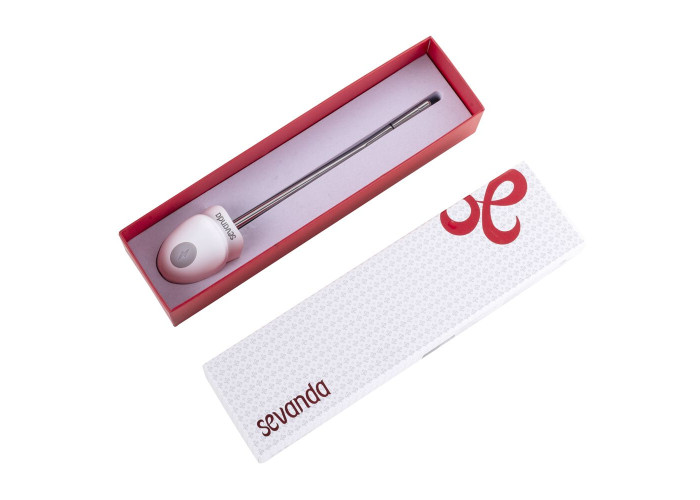 Уретральний зонд LOCKINK SEVANDA Vibrating & E-stim Metal Urethral Sounding - White Уретральний зонд LOCKINK SEVANDA Vibrating & E-stim Metal Urethral Sounding - White