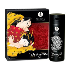 Стимулювальний крем для пар Shunga SHUNGA Dragon Cream (60 мл), ефект тепло-холод та поколювання Стимулювальний крем для пар Shunga SHUNGA Dragon Cream (60 мл), ефект тепло-холод та поколювання