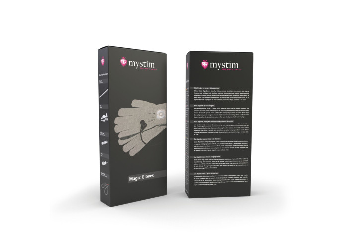 Рукавички для електростимуляції Mystim Magic Gloves, дуже ніжний вплив Рукавички для електростимуляції Mystim Magic Gloves, дуже ніжний вплив