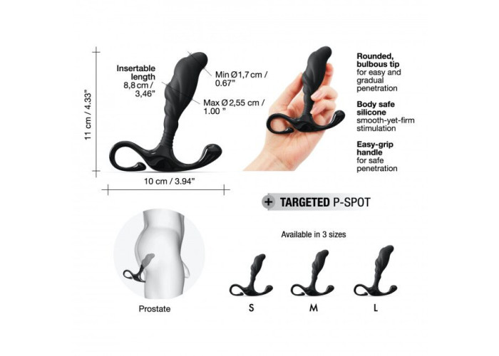 Ручний ергономічний масажер простати Dorcel Expert P size M Ручний ергономічний масажер простати Dorcel Expert P size M