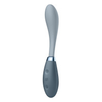 Вібратор Satisfyer G-Spot Flex 3 Grey, гнучкий стовбур із фіксацією положення