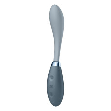 Вібратор Satisfyer G-Spot Flex 3 Grey, гнучкий стовбур із фіксацією положення Вібратор Satisfyer G-Spot Flex 3 Grey, гнучкий стовбур із фіксацією положення