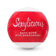 Бомбочка для ванни з феромонами Obsessive Bath bomb with pheromones Sexy (100 г) Бомбочка для ванни з феромонами Obsessive Bath bomb with pheromones Sexy (100 г)