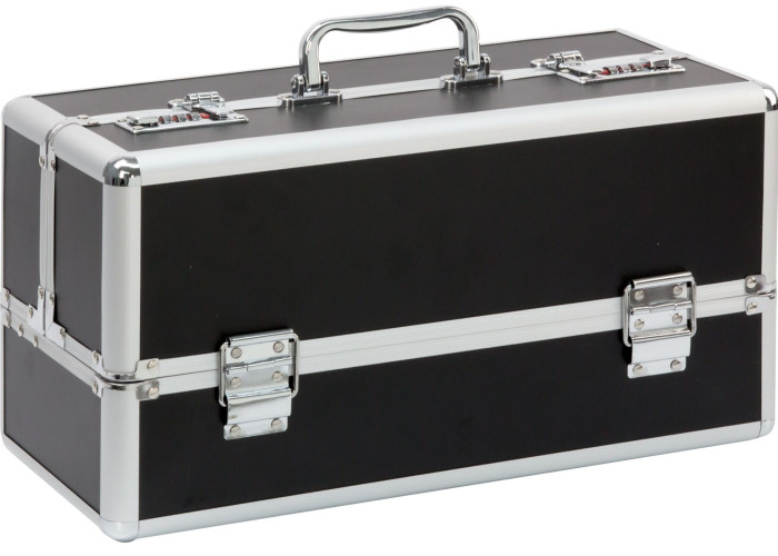 Великий кейс для зберігання секс-іграшок BMS Factory Large Lokable Vibrator Case Black,кодовий замок Великий кейс для зберігання секс-іграшок BMS Factory Large Lokable Vibrator Case Black,кодовий замок