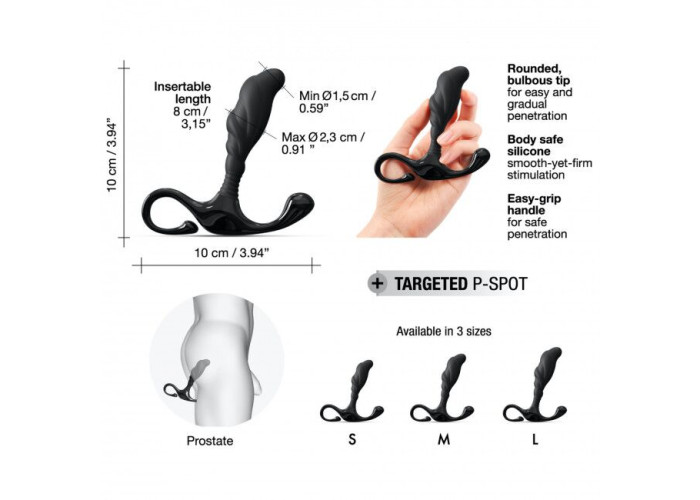 Ручний ергономічний масажер простати Dorcel Expert P size S Ручний ергономічний масажер простати Dorcel Expert P size S