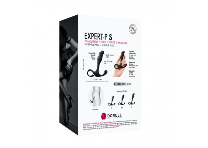 Ручний ергономічний масажер простати Dorcel Expert P size S Ручний ергономічний масажер простати Dorcel Expert P size S