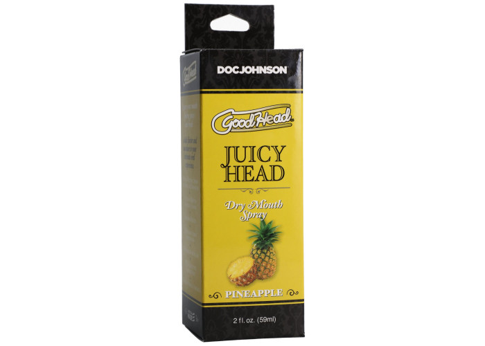 Зволожувальний спрей оральний Doc Johnson GoodHead – Juicy Head Dry Mouth Spray – Pineapple 59мл Зволожувальний спрей оральний Doc Johnson GoodHead – Juicy Head Dry Mouth Spray – Pineapple 59мл