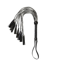 Ажурний батіг з екошкіри Art of Sex - Brianna, колір чорний Ажурний батіг з екошкіри Art of Sex - Brianna, колір чорний