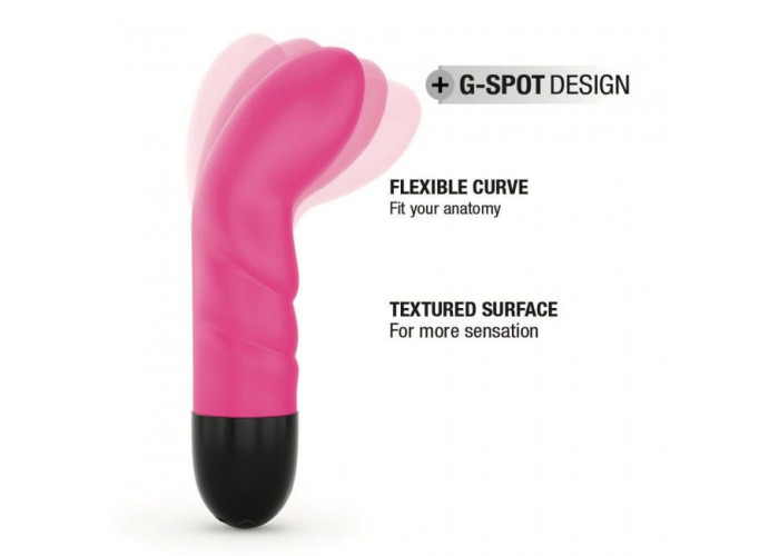 Вібратор Dorcel Expert G 2.0 Magenta для точки G, що перезаряджається Вібратор Dorcel Expert G 2.0 Magenta для точки G, що перезаряджається
