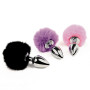 Анальна пробка FeelzToys - Bunny Tails Butt Plug Pink Анальна пробка FeelzToys - Bunny Tails Butt Plug Pink