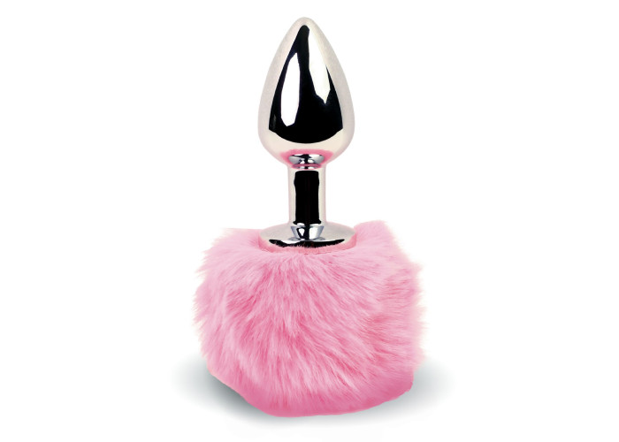 Анальна пробка FeelzToys - Bunny Tails Butt Plug Pink Анальна пробка FeelzToys - Bunny Tails Butt Plug Pink
