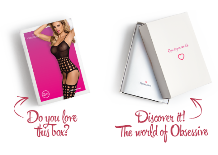 (SALE) Бодістокінг Obsessive Bodystocking G310 S/M/L, топ, панчохи, підв’язки, круглі вирізи (SALE) Бодістокінг Obsessive Bodystocking G310 S/M/L, топ, панчохи, підв’язки, круглі вирізи