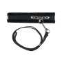 Нашийник із повідцем Punishment - Crystal Collar & Leash - Black