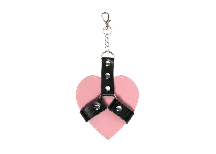 Брелок на карабіні для ключів Art of Sex Chained Heart, Рожевий Брелок на карабіні для ключів Art of Sex Chained Heart, Рожевий