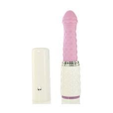Розкішний вібратор-пульсатор з присоскою Pillow Talk - Feisty Thrusting Vibrator Pink Розкішний вібратор-пульсатор з присоскою Pillow Talk - Feisty Thrusting Vibrator Pink