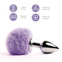 Анальна пробка FeelzToys - Bunny Tails Butt Plug Purple Анальна пробка FeelzToys - Bunny Tails Butt Plug Purple