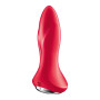 Анальна смарт-вібропробка із перлинним масажем Satisfyer Rotator Plug 1+ Red