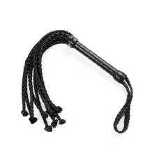 Ажурний батіг Кішка з екошкіри Art of Sex - Kani, колір чорний Ажурний батіг Кішка з екошкіри Art of Sex - Kani, колір чорний