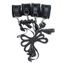 Розтяжка на ліжко Punishment - 5-Piece Bed Restraint Kit - Black
