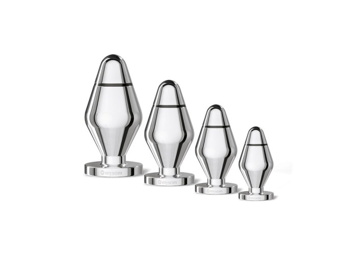 Металева анальна пробка Mystim Big John для електростимулятора, діаметр 6,5 см Металева анальна пробка Mystim Big John для електростимулятора, діаметр 6,5 см