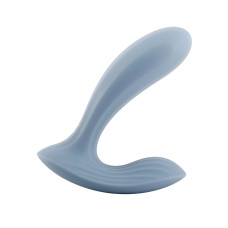Смарт-вібратор в трусики Svakom Erica Dusty Blue, дуже гнучкий, 2 мотори Смарт-вібратор в трусики Svakom Erica Dusty Blue, дуже гнучкий, 2 мотори
