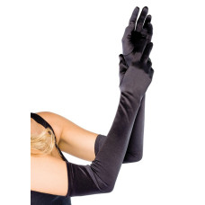 Довгі атласні рукавички Leg Avenue Extra Long Satin Gloves, One Size, чорні Довгі атласні рукавички Leg Avenue Extra Long Satin Gloves, One Size, чорні