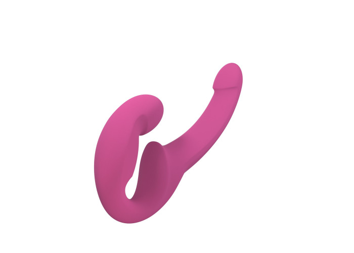 Безремінний страпон Fun Factory SHARE LITE blackberry, регульований, полегшена модель Безремінний страпон Fun Factory SHARE LITE blackberry, регульований, полегшена модель