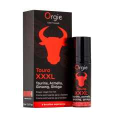 Крем для посилення ерекції Orgie Touro XXXL Power Cream, 15 мл, з ефектом вібрації Крем для посилення ерекції Orgie Touro XXXL Power Cream, 15 мл, з ефектом вібрації