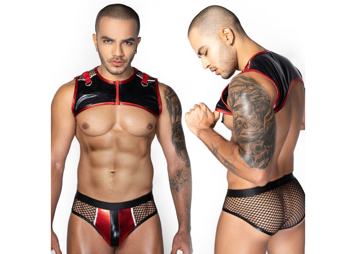 Чоловічий еротичний комплект JSY 9166 One Size Чоловічий еротичний комплект JSY 9166 One Size