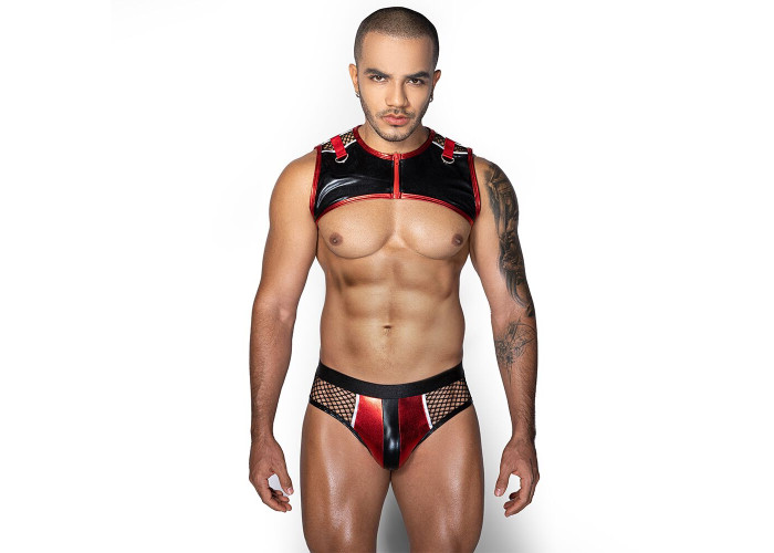 Чоловічий еротичний комплект JSY 9166 One Size Чоловічий еротичний комплект JSY 9166 One Size