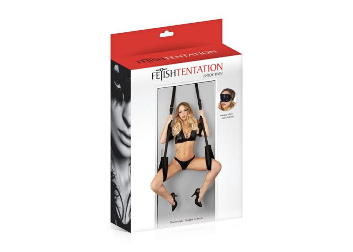 Секс-гойдалка на двері Fetish Tentation Door Straps з маскою на очі Секс-гойдалка на двері Fetish Tentation Door Straps з маскою на очі