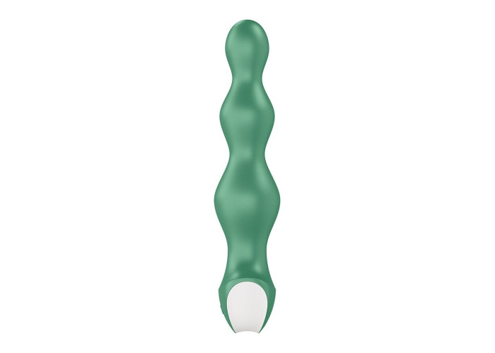 Анальний стимулятор-намистини з двома моторами Satisfyer Lolli-Plug 2 Green Анальний стимулятор-намистини з двома моторами Satisfyer Lolli-Plug 2 Green