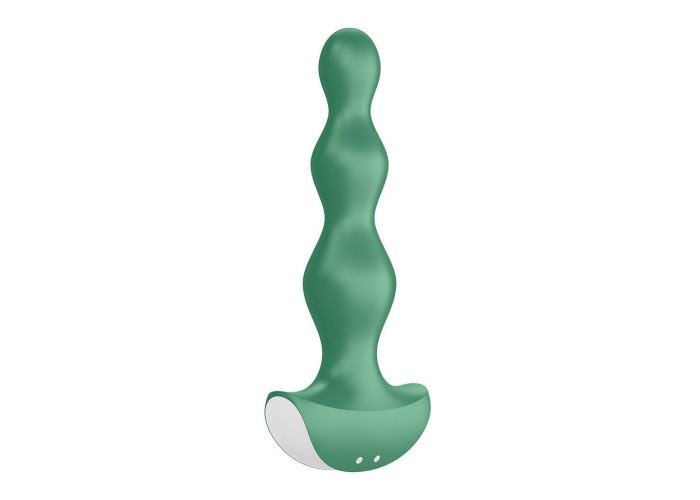 Анальний стимулятор-намистини з двома моторами Satisfyer Lolli-Plug 2 Green Анальний стимулятор-намистини з двома моторами Satisfyer Lolli-Plug 2 Green