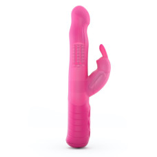 Вібратор-кролик Dorcel Baby Rabbit Magenta 2.0 з перлинним масажем і головкою, що обертається Вібратор-кролик Dorcel Baby Rabbit Magenta 2.0 з перлинним масажем і головкою, що обертається