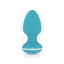 Анальна вібропробка Cala Azul – Blanca Vibrating anal plug, 10 режимів