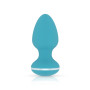 Анальна вібропробка Cala Azul – Blanca Vibrating anal plug, 10 режимів