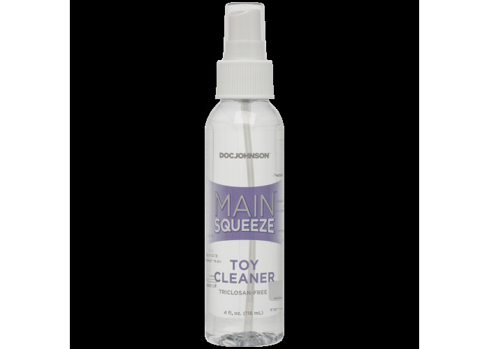 Очищувальний засіб для іграшок Doc Johnson Main Squeeze Toy Cleaner (118 мл) антибактеріальний Очищувальний засіб для іграшок Doc Johnson Main Squeeze Toy Cleaner (118 мл) антибактеріальний