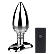 Алюмінієва анальна пробка з вібрацією та дистанційним керуванням Nexus Cestos Алюмінієва анальна пробка з вібрацією та дистанційним керуванням Nexus Cestos