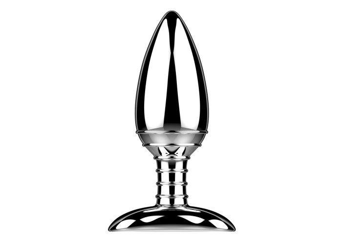 Алюмінієва анальна пробка з вібрацією та дистанційним керуванням Nexus Cestos Алюмінієва анальна пробка з вібрацією та дистанційним керуванням Nexus Cestos