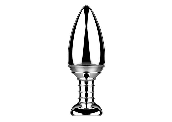 Алюмінієва анальна пробка з вібрацією та дистанційним керуванням Nexus Cestos Алюмінієва анальна пробка з вібрацією та дистанційним керуванням Nexus Cestos