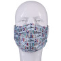 Двостороння маска Doc Johnson DJ Reversible and Adjustable face mask