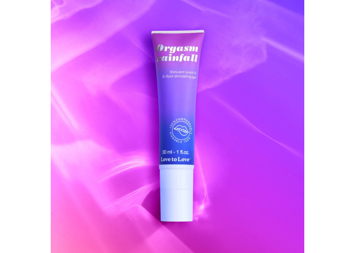Стимулювальний гель для точки G Love To Love Orgasm Rainfall - G Spot Stimulating Gel 30 мл Стимулювальний гель для точки G Love To Love Orgasm Rainfall - G Spot Stimulating Gel 30 мл
