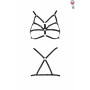 Бюстгальтер-стрепи Passion Exclusive ARMANDA BRA XXL/XXXL, black