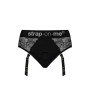 Мереживні труси для страпону з підв'язками для панчох Strap-On-Me DIVA HARNESS - XL