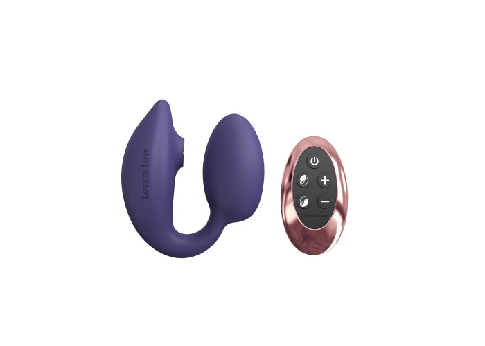 Віброяйце з вакуумною кліторальною стимуляцією Love To Love Wonderlover MIDNIGHT INDIGO Віброяйце з вакуумною кліторальною стимуляцією Love To Love Wonderlover MIDNIGHT INDIGO